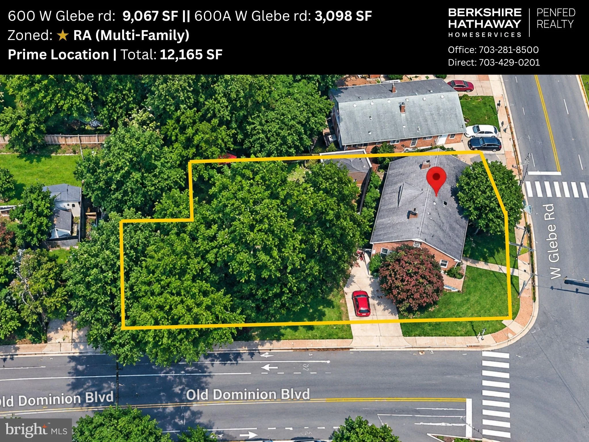 600 W Glebe Road