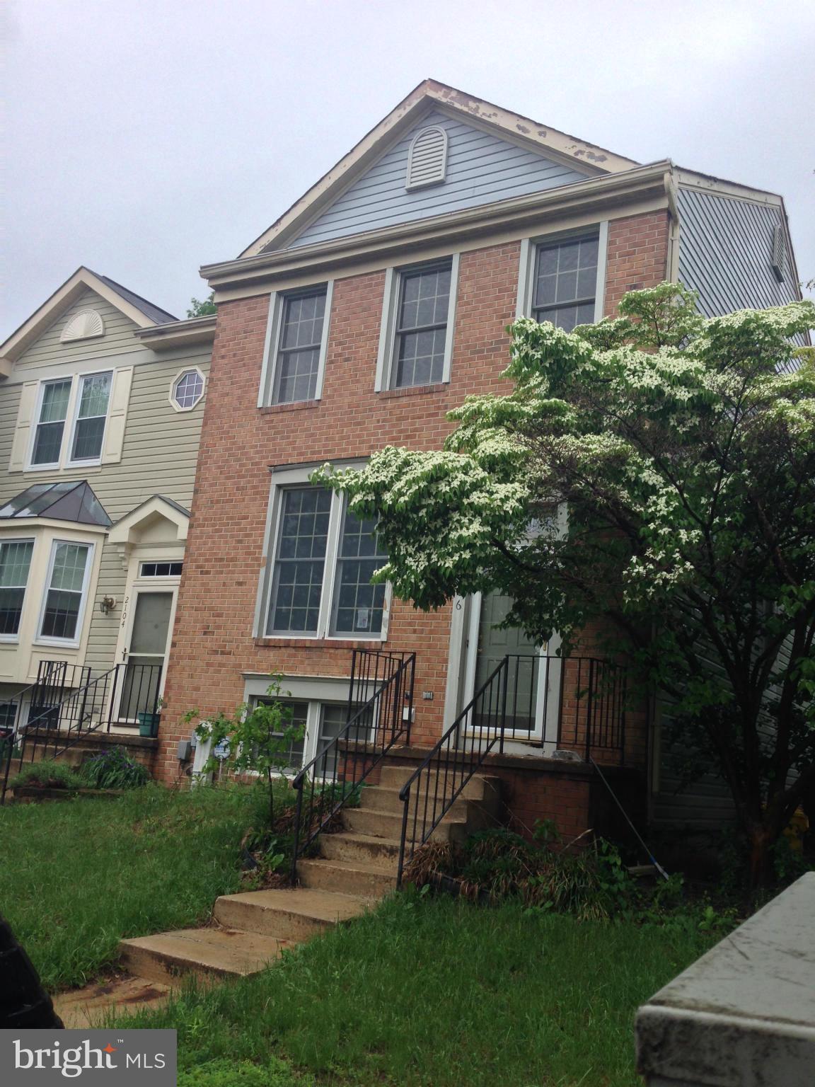 Stunning Brick end unit. 3 Fully Finished Levels.Cathedral Ceilings, Wood Floors &powder room on main level, Huge Deck off kitchen backing to woods. Cozy Fireplace/huge rec. area in walkout level basement. Separate Dining, Living, Laundry rooms. Lower level Deck. Close to all routes, fort Meade, shopping. Community center including swimming pool and fitness room.