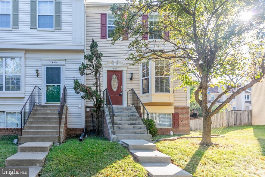 Don’t miss your chance to own this stunning, light-filled end-unit townhome with over 2,000 sq. ft. of beautifully updated living space! Offering 4 bedrooms, 3.5 baths, and an open, airy layout, this home is truly move-in ready.
Step inside to fresh paint, gleaming hardwood floors, and thoughtful upgrades throughout. The kitchen now features freshly refinished modern white cabinets and brand-new flooring, creating a bright, contemporary feel that complements the home's natural light. The updated half bath on the main level includes a new vanity, mirror, and flooring—adding both style and convenience for guests. Additional peace of mind comes from major system updates as well, including a roof replaced and a new hot water heater.
Upstairs, the primary suite impresses with vaulted ceilings, walk-in closets, and a full bath enhanced by a skylight that floods the room with natural light. Secondary bedrooms offer ceiling fans and upgraded flooring.
This unique fully finished lower level provides even more versatility, featuring a spacious rec room, a renovated full bath with a new shower, and an additional bedroom—ideal for guests, a home office, or a private retreat.
Relax and unwind on your private deck or enjoy quiet evenings on the patio. This home truly has it all—space, comfort, modern upgrades, and long-term value!