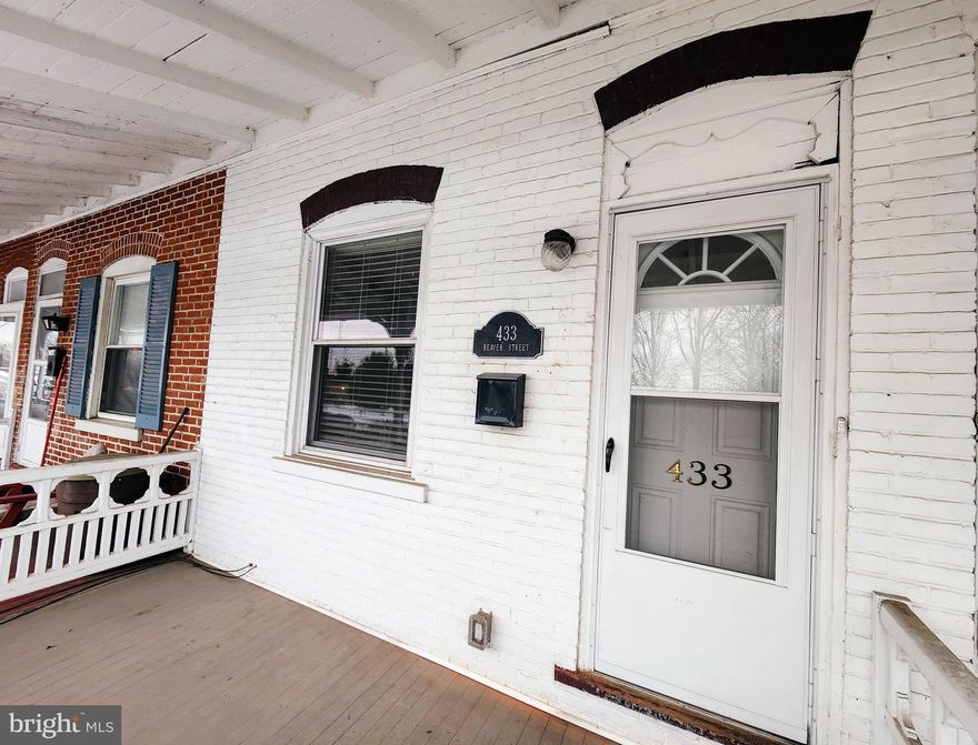 Welcome to 433 Beaver Street. Just blocks from the main strip of North Wales. This refreshed unit has a lot to offer. From the calm neutral pallet to the oversized kitchen and additional space in the back is perfect for an office, mudroom, dining room or more! This home also boasts a front and rear porch, fenced in yard for additional privacy, off street parking and second floor laundry.

***Pet friendly with additional pet fees***