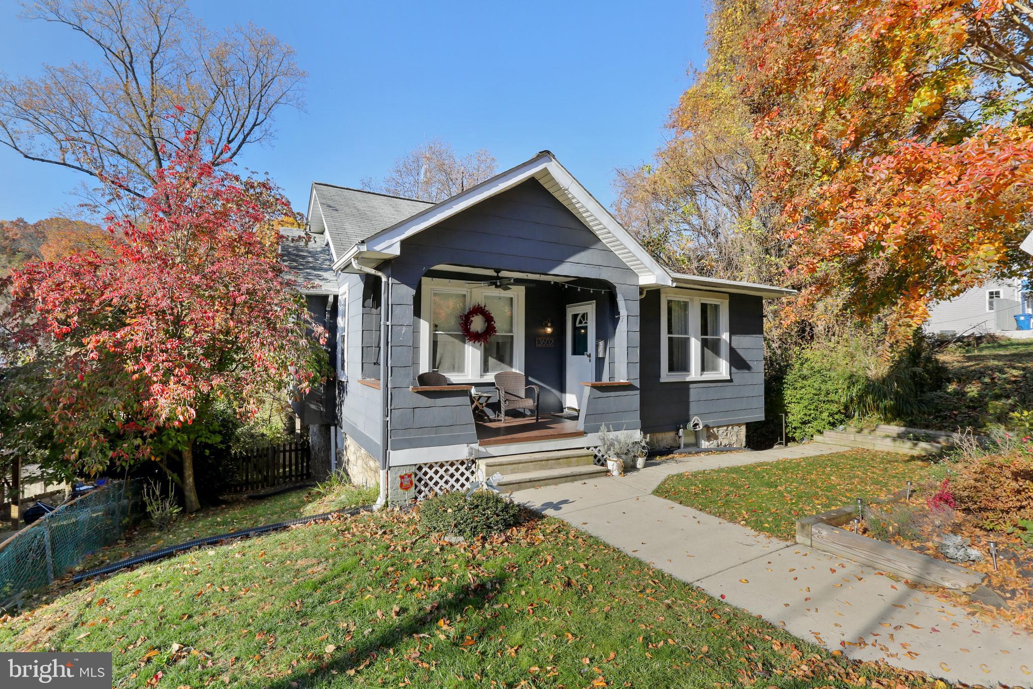 Welcome to 3602 Edgegreen Ave., an impeccably maintained home nestled in the heart of Woodberry's highly sought after Park Hill Circle neighborhood! Modern convenience meets original charm as this home features a sleek updated kitchen, recently refinished original hardwood flooring, a bonus living space in the finished attic, and a finished basement with a third bedroom and additional full bath. Relax in the backyard oasis, grilling on the deck while basking in the colors of the backyard autumn foliage -- all minutes away from Woodberry, the Avenue, and Roland Park!
