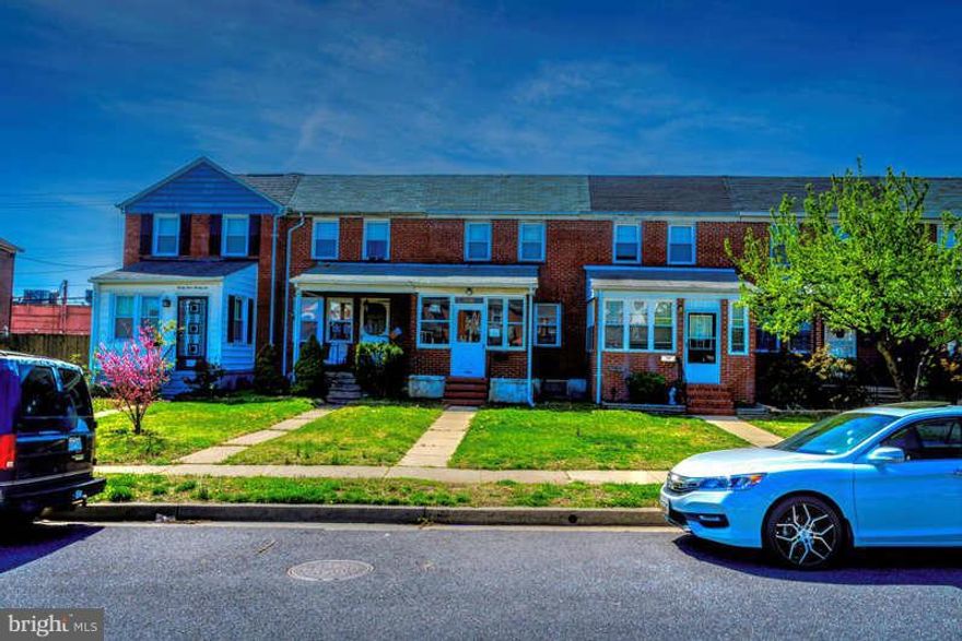 Charming Interior Rowhome on quiet street in Dundalk Village. Property features an enclosed front porch, 2 bedrooms,1 .5 ba, C/AC a partially finished basement and fenced rear yard. >> AGENTS   SEE MLS  VIEW DOCS  TAB FOR OFFER INSTRUCTIONS/DISCLOSURES.