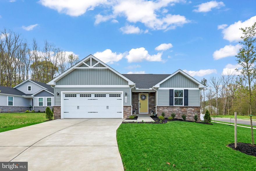 Welcome to this nearly-new four bedroom Rambler nestled on a spacious corner lot in the amenity-filled Pendleton community! Built just one year ago, this beautifully maintained Grand Bahama model offers modern finishes, thoughtful design, and extra space inside and out. The main level features a welcoming living room, sun-filled kitchen with dining area, three bedrooms, stylish LVP flooring, recessed lighting, and an open-concept layout ideal for both relaxing and entertaining. Enjoy your morning coffee or evening unwind on the screened-in back deck with direct access to the fully fenced backyard—perfect for pets or play. Downstairs, the finished basement includes a fourth bedroom, the third bathroom, large living area, and an unfinished storage space ready for your customization. Situated on one of the larger lots in the neighborhood, this home combines comfort, function, and a fantastic location. Enjoy unbeatable community amenities just steps from your door—including a dog park, playground, pavilion, pickleball courts, cornhole, community gardens, scenic walking trails, and a sparkling pool. Love to golf? The Pendleton Golf Club is right in the neighborhood, just minutes away. Perfectly positioned between Fredericksburg and Richmond, you're also close to local attractions like Kings Dominion, Dominion Raceway, and the upcoming Kalahari Waterpark Resort. This location truly has something for everyone—schedule your private tour today!