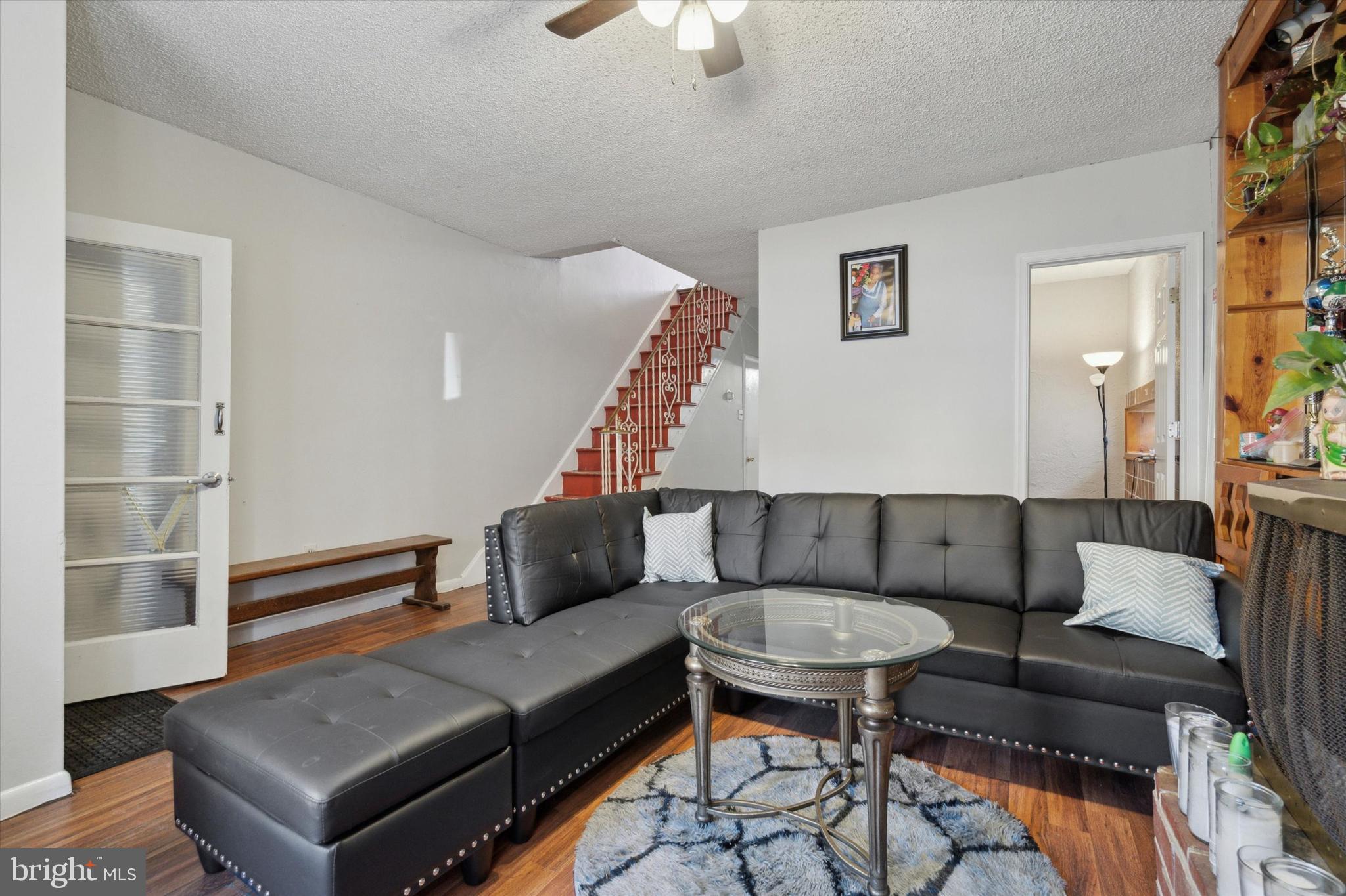 Location, location ... you get the idea. Step in through the vestibule into our living/family room which includes a full bedroom built during current tenancy ( 15 years ). The eat in kitchen consists of new flooring, drop ceilings and leads to a nice sized backyard ( filled with vacating tenants belongings hence no photo ). Our 2nd floor consists of 2 bedrooms with 1 full three piece bathroom. The basement is partially finished & offers an additional half bath. The real play here is the potential to bring this home to modern standards. Great block with new construction right down the street, stone's throw to Snyder Av & Passyunk av with its charm & plethora of boutiques, restaurants and much more ... Come take a look and make it your own !