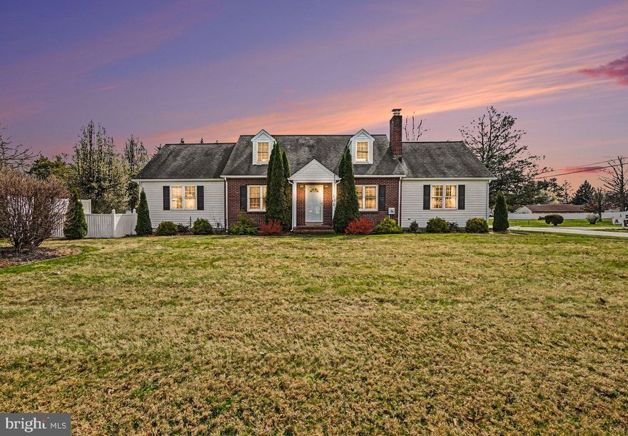 Unique opportunity!!! Nicely maintained 4-bedroom, 2.5 bath Cape Cod featuring a separate 2-3 bedroom, 2 bath apartment/in-law suite (private entrance), situated on a .56-acre lot with close proximity to Rt 40, I-95 and the Delaware State Line. Main level highlights include beautiful, original hardwood flooring throughout, formal living room, dining area, sprawling family room offering a two-sided gas fireplace and built-ins, and a spacious eat-in kitchen. Details include Corian countertops, gas cooktop, wall-oven, sizable pantry, island/peninsula with seating, and a newer stainless-steel refrigerator. Additional main level details include 2 bedrooms, including a 16' X 23' primary with an attached bath and 2 double closets (accessed by barn doors), a second full bath, laundry and 4-season sunporch. Upper-level features include 2 roomy bedrooms, one with a walk-in cedar closet and one with an attached bonus room (ideal for a home office or playroom!), in addition to a half bath. Exterior details include an in-ground pool with a heater, composite deck, attached oversized 2-car garage and fenced rear yard. With separate gas and electric metering, apartment main level details include a living room, kitchen, bedroom with an attached bath and laundry/utility room. Upper-level features include 2 roomy bedrooms, one with an attached bath and both with closets and vaulted ceilings. With exterior access to one upper-level bedroom, possible uses include an office space with a private entryway or in-law/au pair suite. Loads of possibilities! **Public water and sewer-one combined bill for both main residence and apartment.** If you are searching for a nicely maintained, spacious and conveniently located place to call home, your search is over... 101 Lincoln Avenue... Welcome Home!!!