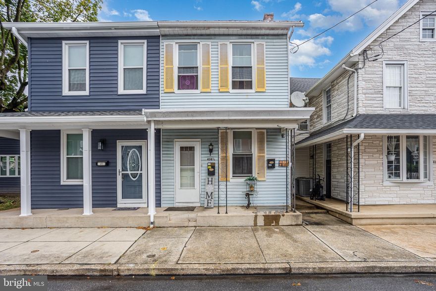 Attention investors!  Don't miss this great opportunity to own an income producing property in charming New Cumberland Boro. Unit 1 - 1 bedroom apartment on the first floor was rented for $800/month. (tenant recently moved out)   Unit 2 - 1 bedroom apartment on the second floor rented for $675/month with access to the attic.  Can access this unit by using the exterior stairs that lead up to the sunroom entryway or on the main floor from the side entrance.  A garage that is rented out to a tenant with an established business for $560/month.  The basement can be accessed by the side door .The property also features a fully fenced rear yard.  Tenants pay for electricity and heat.  Landlord pays for trash, sewer, water. Seller is offering a one-year basic plan First American home warranty for your peace of mind.  Must have 24 hours to show.