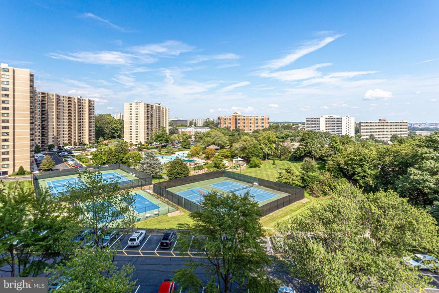 Enjoy Morning Sun and Pool View from  your 14 foot Balcony. This 3 bedroom Corner Home has a really Great Location overlooking the Famous Watergate Amenities. Garage Parking (super close to building entrance) Conveys. New Luxury Vinyl Plank Flooring Throughout, Freshly Painted. Crown Molding, Chair Railing and Amazing Closet Space.                                                                                                                                                                 
          All Utilities and Watergate's Famous Amenities are included in the monthly condo fee. Watergate at Landmark is located inside the "Beltway" and is on 36 Beautifully Landscaped & Gated Acres. Here are some of what makes Watergate a one-of-a kind, Wonderfully, Comfortable Lifestyle: Indoor Pool with Lap lanes, Social Area and Jacuzzi, Free Shuttle to Van Dorn Metro (Blue Line), Convenience Store, Restaurant, Fitness Center, Saunas, Billiards, Ping Pong, Indoor Golf Driving Room, Library, Community Center, Activities for All Ages, Sprawling Outdoor Pool with Lap-lanes, Diving Area and Social Area, Gazebos, Over a Mile of Jog/Walking Path, Tot Lot, 4 Outdoor lighted Tennis Courts, 2 Indoor Tennis Courts, Racquetball, Picnic Areas & Grills, Award Winning Landscaping, Car Washing Area, Basketball Court and Much More! Located just over a Mile from Metro and Minutes to Pentagon, Old Towne and DC.