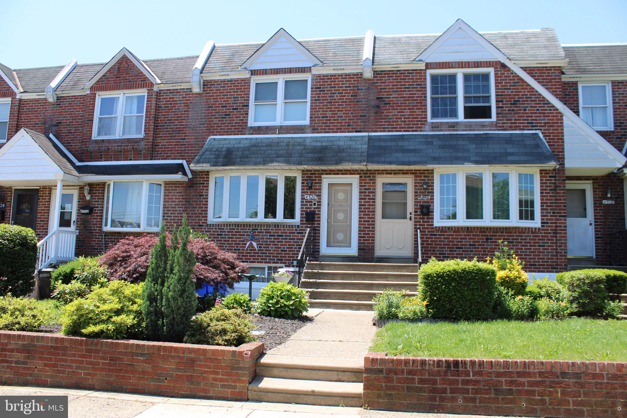 Welcome to 4520 Strahle Street in Northeast Philadelphia, conveniently located close to major highways and public transportation. This 3 bedroom, one and a half bathroom home has been well cared for by the same owners for over 30 years. The main level has a traditional living room with a straight thru dining room and into the kitchen on the rear of the home. A centrally located half bath at the top of the steps completes this floor. The upper level has 2 bedrooms on the rear of the home, a linen closet, a full newer bath and primary bedroom at the front of the home. The finished basement has a wet bar with a full wall of storage and mechanicals, including the laundry. Plenty of closet space throughout the home, central air conditioning, and a large storage shed in the driveway as well. Schedule your tour of this ready to move-in home!