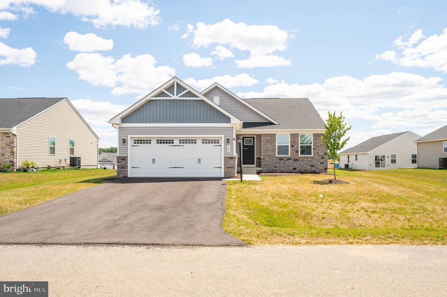 Introducing 185 Porch Light Lane a stunning new ranch-style home for rent! Located in the coveted Cardinal Pointe subdivision, this residence boasts 3 bedrooms and 2 baths, featuring a spacious open floor plan that is ideal for modern living. Highlights include: Sleek kitchen with stainless steel appliances and granite countertops, attached 2-car garage, main level adorned with luxury vinyl plank flooring and plush carpeting in bedrooms. The unfinished basement offers rample storage space. Conveniently positioned near shopping centers, dining venues, schools, and major interstate access, this property offers both comfort and accessibility. Explore the charm and functionality of this exceptional home. Arrange your viewing appointment today to experience its appeal firsthand. Prospective residents, please take note of the following prerequisites: a thorough credit and background check is required, a minimum FICO score of 650, and the monthly income must be at least 3x of the rent amount. Smoking is strictly prohibited, and pets are case by case with additional pet rent and deposit.