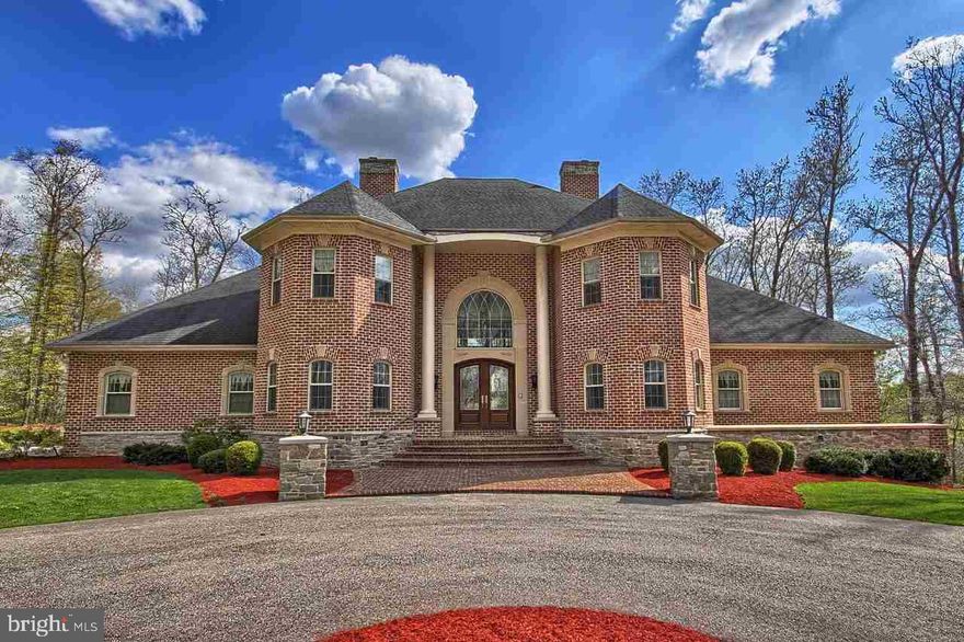 Private location in D-town schls sits this 10,000sq ft home on 10+acres/Clean & green w/ an abundance of features throughout.  Grand entrance w/ open flow throughout.  2stry great rm & gourmet EIK & butlers pantry. All BR's w/full BA access & walkin closets. Stunning master ste w/one of a kind master baths.  In-ground pool surrounded w/privacy! A Must see!