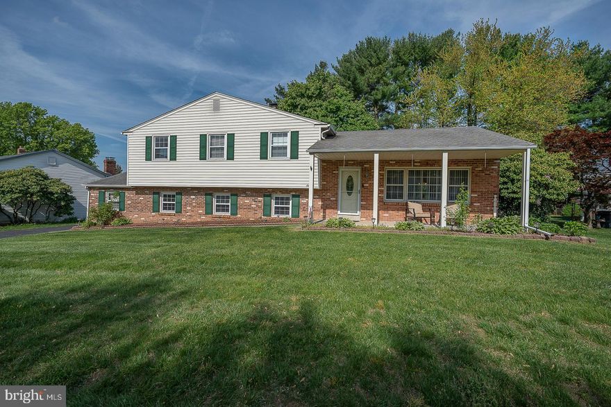 Home Sweet Home - welcome to 70 Hidden Valley Rd - a beautiful EXTRA large spilt level - 4 BR 3 bath rooms (1 is handicap accessible).  As you walk up to the front door you will notice the very well manicured front lawn - a nice front patio welcomes you before you enter the home.  Once you step inside, you will notice the beautiful hardwood floors in the large freshly painted living room....you can walk straight to the kitchen.  The dining room is right off the living room and wraps around to  the great updated eat-in kitchen.  The large fenced in backyard is accessed from the kitchen, which has a nice patio for a table and grill.  The upper level has 3 great sized bedrooms with a hall bath along with the primary bedroom and bath.  The lower level you will find a family room with gas fireplace (the logs need to be replaced)  There is also the sub-basement which you will find a work bench wall - pantry with utility sink.  The laundry room has been redone with brand-new Washer and Dryer - new flooring - you will find the handicap accessible shower and toilet.