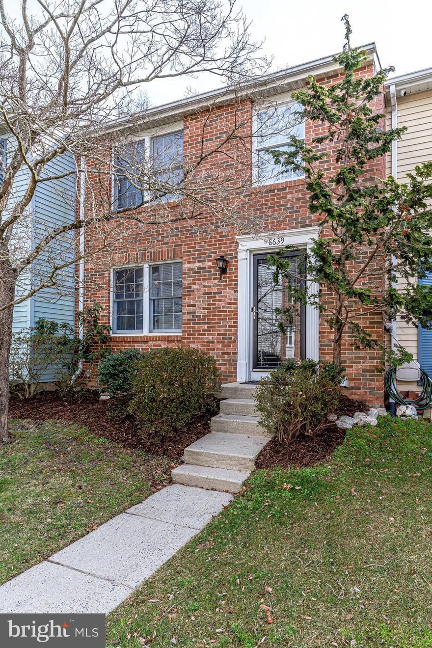 Nestled in the community backing to Newington Forest and on a cul-de-sac.!! Truly must be seen to appreciate this location. This lovely brick front 3 bedroom townhouse is ready for you to call  home. Open airy rooms flow beautifully from one to another. There are soft grey accent walls in living and dining rooms, beautiful.  Stainless steel appliances and granite counter tops enhance the kitchen. From the dining room you can access the large deck which has the advantage of a great view and lots of room for lounging or cookouts. Fresh neutral carpet on stairs and upper level complement the 3 bedrooms. The primary bedroom has a walk-in closet, separate vanity and a big window overlooking the forest. The lower level has a walk out with a half bath and a large storage room  as well as laundry area.  From the LL you can access the patio, swing and fenced rear yard. There is a gate to the wooded area the has a walking path. A great opportunity!!