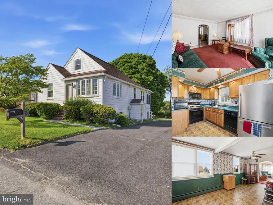 3-bedroom, 1 full bath Cape Cod offering a full rehab opportunity for buyers seeking a detached home with driveway parking and room to reimagine the property from the ground up. With 1,200 square feet above grade plus an unfinished basement, the layout provides a solid starting point for renovation, redesign, or long-term improvement. The main level includes two bedrooms and one full bath, while the upper level adds a third bedroom for additional flexibility. The unfinished lower level offers storage or future utility potential, and the asphalt driveway provides parking for up to three vehicles. Set near Belair Road, this property offers a practical Baltimore location with access to surrounding conveniences and commuter routes.