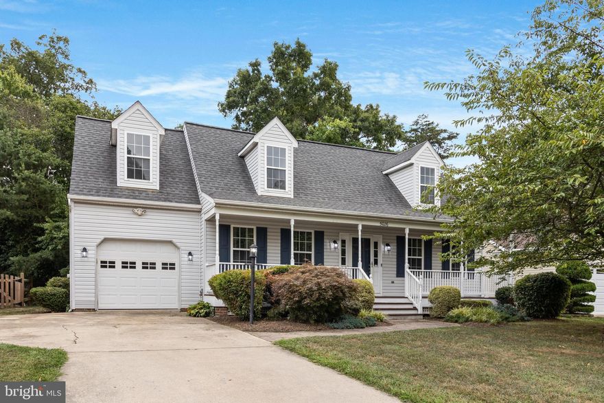 This exquisite gem is nestled in the heart of Waldorf on a charming cul-de-sac, conveniently close to all modern amenities. Experience the epitome of one-level living in this stunning Cape Cod home, boasting three bedrooms and two full baths that have been carefully maintained and upgraded over the years,  with recent upgrades including some new carpeting, upgraded bathroom and fresh paint, just to name a few.

Indulge in the tranquility of the outdoors on the inviting front porch or the spacious back deck, perfect for relaxing or entertaining. Located near top-rated schools, picturesque walking trails, scenic parks, shopping mall, library,  and with easy access to major commuter routes leading into Washington, D.C. and Virginia, as well as local military bases, this home offers both convenience and serenity in a prime location.