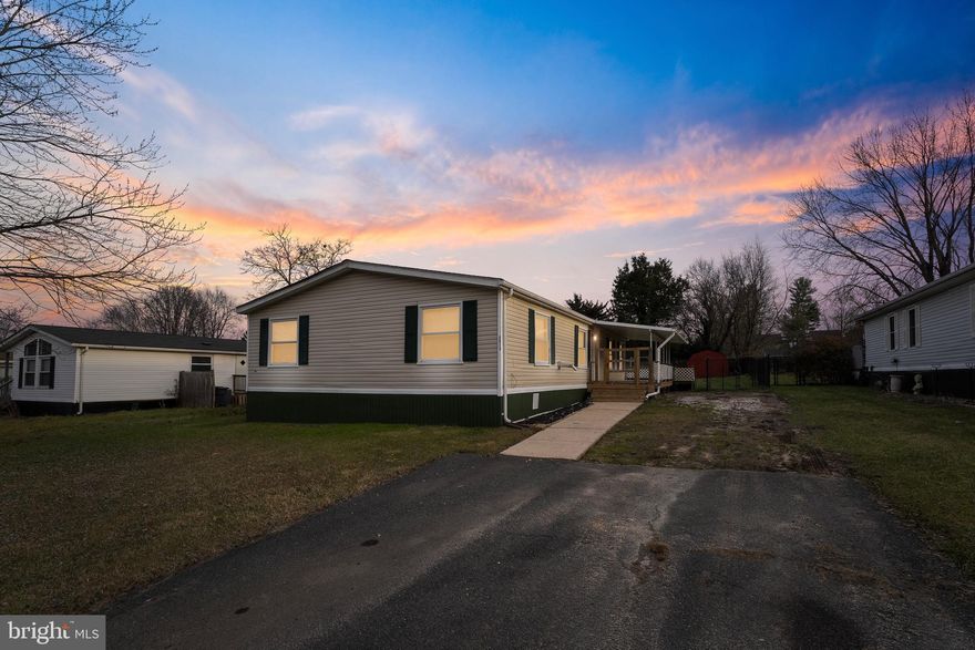 ARE YOU LOOKING FOR A RANCHER STYLE HOME, FOR $200k? How about a wraparound deck with a fenced in yard, a drive way and no HOA or park fees?  Well then this home could be right for you!  The property has 3 beds, 2 full baths and an open floor plan. There have been multiple updates over the years: HVAC, Roof, Water Heater, flooring in the main portion of the home, Paint Throughout Home, and New Countertop to name the top updates. Close to route 40, 24, and 95! Not all lenders may be able to finance, so please reach out with any questions.