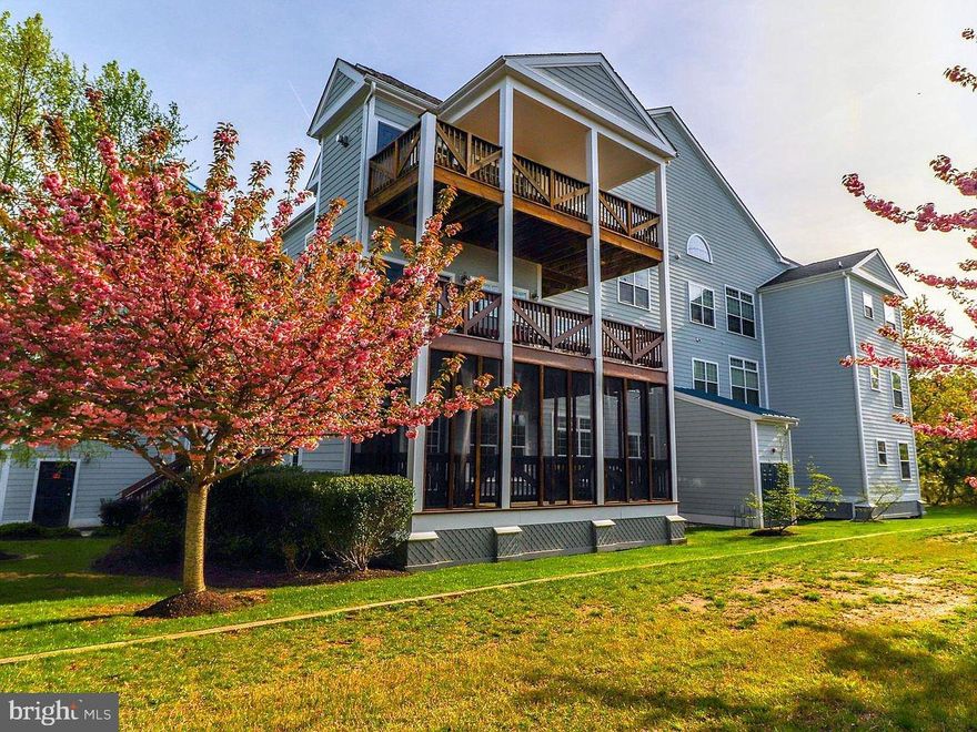 Retreat and relax in this smartly designed home that gives you the freedom to enjoy marina living. You will find it warm and inviting with lots of natural light and thoughtful features including a cozy fireplace for those cool evenings. From the upgraded kitchen, soft color palette, spacious bedrooms with walk in closets, to the brand new vinyl plank flooring, this condo won't disappoint. Solomons Landing  is a beautiful gated community within minutes of the  Chesapeake Bay,  Patuxent River and fine dining. Walking distance to grocery stores, restaurants, post office, library, and the beautiful Solomons Island boardwalk.  Having your own 25ft boat slip on Back Creek will get you there quickly! Community amenities for all to enjoy include sparkling pool, community Center, Tennis Courts, Walking path, Exercise Room and more! Call today! Application site:    bit.ly/1373schoonerloop