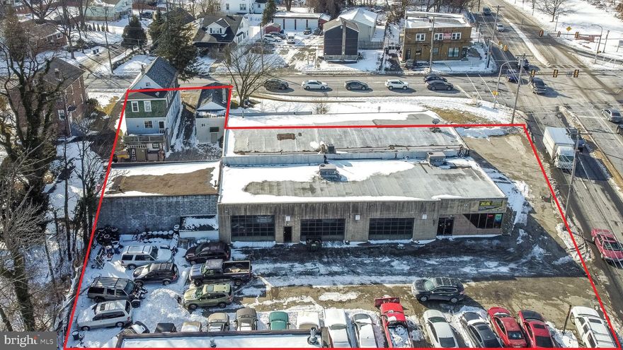 Three contiguous commercial properties offer a prime investment or development opportunity. The assemblage of 1807 Easton Rd (30-00-14808-003), 1813 Easton Rd (30-00-14804-007), and 2329 Old Welsh Road (30-00-48568-002) total a half-acre of land with 10,000 square feet of improved space.  Located directly across the street from Willow Grove Mall and near to PA turnpike access and commuter train station, this mixed-use set of buildings are zoned MS-H (Main Street High Density).  1813 Easton Rd is leased to an automotive repair business and is a one-story masonry building with 6 garage bays, an office with a mezzanine, and a parking lot. 1807 Easton Rd has 2 tenants and is a one-story masonry building with a front parking lot and rear driveways access. 2329 Old Welsh Road has a 2-story residential house, a detached cottage, and a rear 3 car garage. Properties leased to multiple tenants generate a strong cash flow. Call for details.