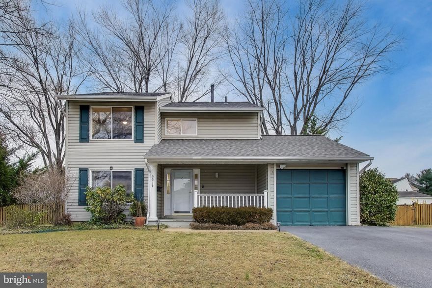 Welcome home! This freshly painted and inviting two-level home combines modern updates with comfortable everyday living. On the main level you'll find a welcoming and open layout, with large windows filling the home with natural light. Modern plank flooring extends throughout the living and dining room into the kitchen, featuring an abundance of rich wooden cabinetry and sleek granite countertops. Upstairs, each bedroom is generously sized with plush carpeting and shared access to the beautifully updated bathroom. Step outside to discover a spacious deck complete with built-in gazebo. A fully fenced yard provides additional outdoor enjoyment surrounded by mature trees. On the front of the home, the convenient attached garage and driveway offers plenty of space for both parking and storage. Recent updates enhance both comfort and peace of mind, including a newer roof with transferable warranty (2024), along with newer HVAC and water heater (2022). Recreation opportunities abound nearby with Allen Pond Park offering pond access and scenic trails, while South Bowie Community Center provides sport fields and athletic facilities. Just minutes to Safeway, Giant, Walmart, Bowie Town Center, Watkins Regional Park, National Harbor, and Joint Base Andrews. Commuters will appreciate quick access to Crain Highway, John Hanson Highway, and I-495. Schedule your private tour today!