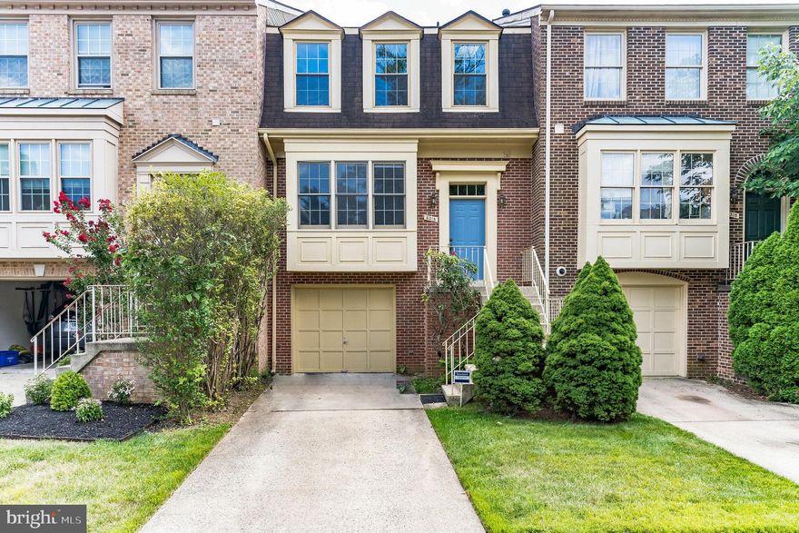 Don’t miss this opportunity to own your own three level town home in a location convenient to Washington Metro, making this a commuter's perfect place to live! There are parks, shopping & dining all within walking distance. Move in ready with fresh paint, updated cabinets and bathroom fixtures and new carpet! This home has 3 bedrooms, two full and two half bathrooms with over 1900 finished sqft. of living space! The main level has wood floors and crown molding in the dining room and family rooms. The family room features a cozy wood burning fireplace. Through the French doors you can walk out to the wood deck overlooking the treelined backyard. What a great place for a cookout with friends and loved ones! The kitchen has oak cabinetry and granite countertops. Cooking is a breeze with the stainless steel range. Upstairs is the primary bedroom with an airy vaulted ceiling, a ceiling fan, and a walk-in closet. The en suite bathroom features a jetted tub. There are two additional carpeted bedrooms and a full bathroom on this level. The walkout basement features a spacious carpeted rec room with a wood burning fireplace and a half bathroom. The slider door leads to the backyard. Park your car in the attached garage with opener or use it for extra storage. Millwood Estates is close to commuting, schools, shopping, parks and golf courses!