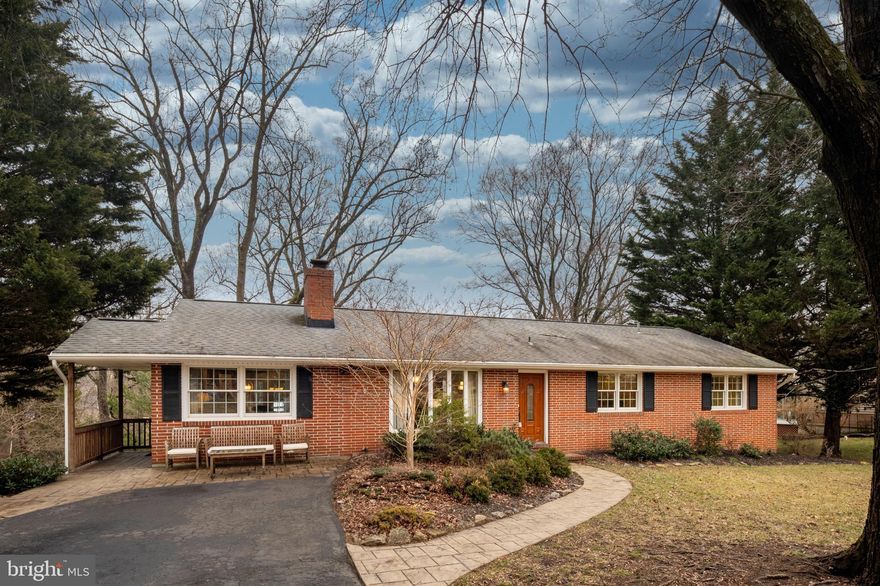 Welcome to 2597 Liter Drive in Ellicott City! This beautifully maintained brick-front rancher offers the perfect blend of comfort, space, and convenience. The main level features an inviting living room with gleaming hardwood floors, a large bay window and a classic wood-burning fireplace with a natural stone mantle and surround. A spacious dining room with hardwood flooring provides an ideal setting for gatherings and special occasions and is open to both the kitchen and the living room.  The kitchen is thoughtfully updated with rich wood cabinetry, granite countertops, ceramic tile flooring, a glass backsplash and upgraded stainless steel appliances including a natural gas range.  Just off the kitchen, the sun-filled family room serves as a versatile living space with laminate wood floors, a warm gas fireplace and two access points to outdoor living spaces. Three generously sized bedrooms are located on the main level, each featuring hardwood floors and ceiling fans. The expansive primary bedroom includes a luxurious en-suite bath with a deep soaking tub, double vanity, and separate shower.  The finished walk-out lower level adds exceptional flexibility, offering a large recreation room perfect for entertaining, game nights, or movie marathons, along with space for a home gym. A private fourth bedroom and full bath on this level make it an ideal retreat for guests or extended family.  The utility room offers ample storage and a great place for a workshop. Enjoy outdoor living with a welcoming stamped concrete front patio and a rear deck overlooking trees and open space.  Don't miss the garage-size storage room with easy access from the back yard and the paved pad, ideal for basketball. Peace of mind comes with Andersen windows, an architectural roof and a new water heater is 2025. Tucked away on a private no-thru street, yet conveniently located near top ranked schools, parks and major commuter routes, this home offers the best of both tranquility and accessibility.  A wonderful opportunity to own a spacious, move-in ready home in sought-after Ellicott City!