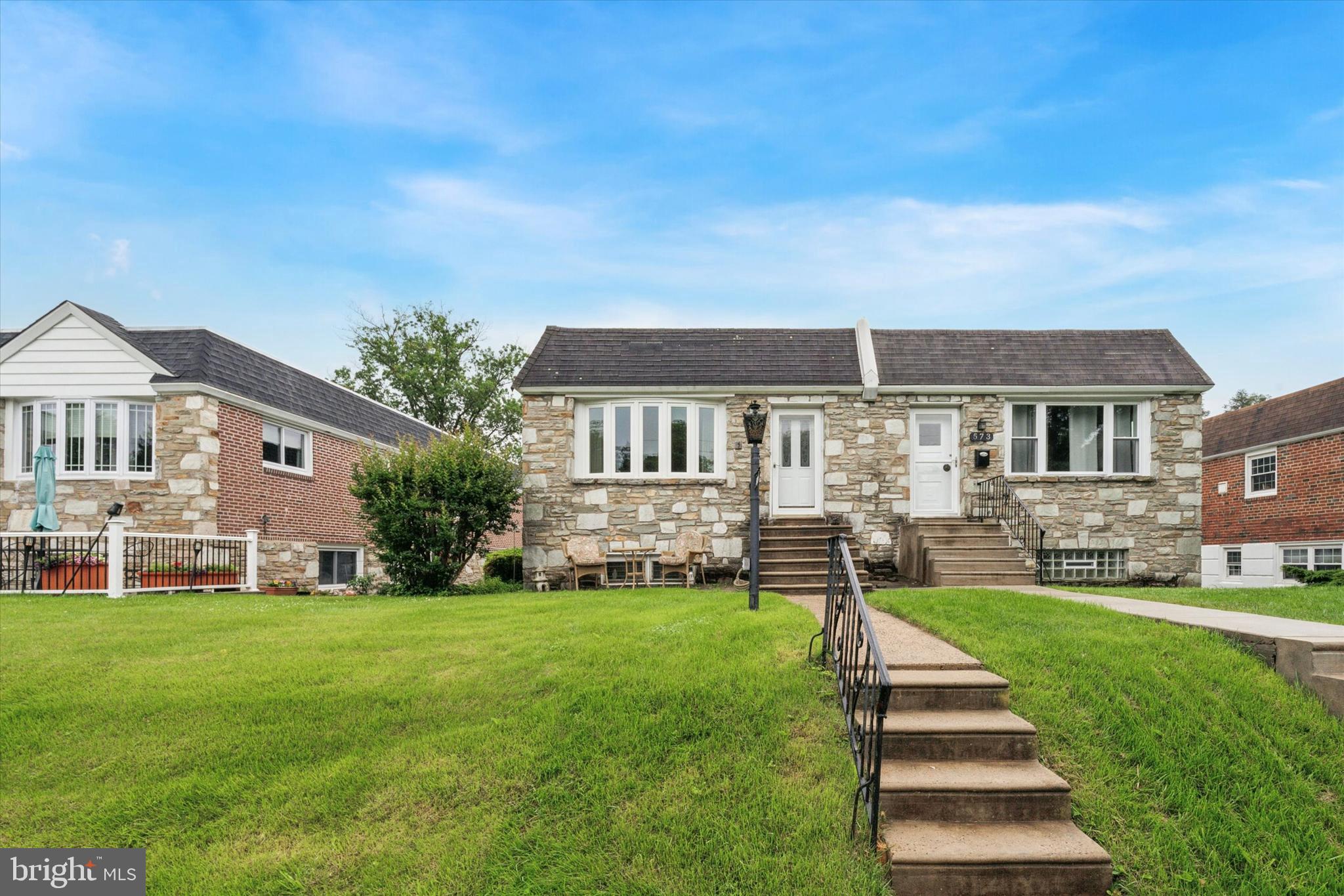 Welcome to 575 Wanamaker Road!. Wonderful opportunity to own a home on this highly desireable street in the Baederwood section of Abington Township. Close to Route 611, train and retail shopping centers. First floor living/dining area has beautiful hardwood floors, newer windows, updated kitchen with stainless steel appliances. Hallway leads to three spacious bedrooms and two full bathrooms. Going down the stairs you enter into the lower level great room which features Powderoom, laundry room and plenty of storage. Access to garage and rear yard.