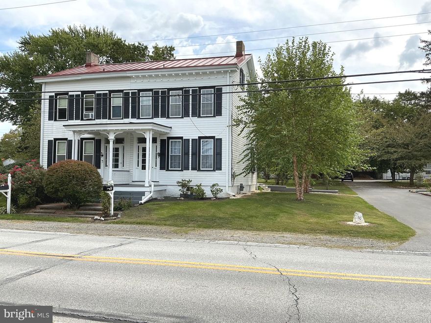 Come see this well maintained 4 bedroom Victorian twin in Historic Lionville. Large living room and front parlor with pocket doors and antique lighting. Restored ornate radiators on first floor provide a warm and cozy feel. Kitchen has period lighting and new appliances with newer hardwood cabinets. Large open hallway with antique lighting leads to second floor bedrooms and bathroom. New baseboard heating throughout second floor. Freshly painted interior. Rain glass on dining room exterior door and transom window. Newer metal roof and shared paved driveway with recorded easement. Wood flooring throughout. Wood / coal burning Harmon stove in dining room with stainless steel chimney liner. Outside is a lovely yard with a “park-like” setting complete with mature Paper-bark Birch trees and other plantings. Detached two car garage / workshop with newer shingle roof and Harman stove. Property is located in the Lionville Historic area of Uwchlan Township. Close to shopping, public transportation and schools.