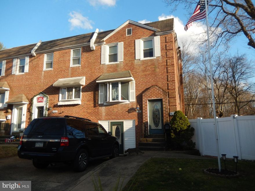 Welcome to your new home in the heart of Northeast Philadelphia! This residence, situated in a cul-de-sac, offers a perfect blend of comfort and convenience. Boasting three bedrooms and one and a half baths, this property is an ideal for families and those seeking a peaceful neighborhood.  The main floor features a spacious living area that flows into the dining space, creating an open and airy feel. The eat in kitchen is equipped with diswasher, microwave and garbage disposal.
The upper level has three generously sized bedrooms. The primary bedroom  features large closets. A full family bathroom serves the additional bedrooms, providing convenience for the entire household.
One of the highlights of this residence is the expansive fenced yard. Whether you're hosting gatherings, enjoying a quiet morning coffee, or letting your furry friends roam freely, the possibilities are endless. The privacy of the cul-de-sac location enhances the appeal, offering a secure and peaceful environment. Venture downstairs to discover the finished basement, a versatile space that can be transformed into a home office, entertainment area or playroom. 
Conveniently located in Northeast Philadelphia, you'll have easy access to local amenities, schools, and parks. Commuting is a breeze with well-connected roads and public transportation options.
Don't miss the opportunity to make this house your home. Schedule a showing today and experience the  comfort that awaits you in this home! Location, location, location.