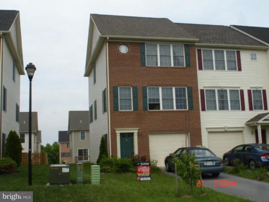 3 Bedrooms, 2.5 Bath Brick Front TH in Popular Hammonds Mills. New carpet, appliances, blinds, paint and washer/dryer. Hardwood floors, deck, one car garage with opener.