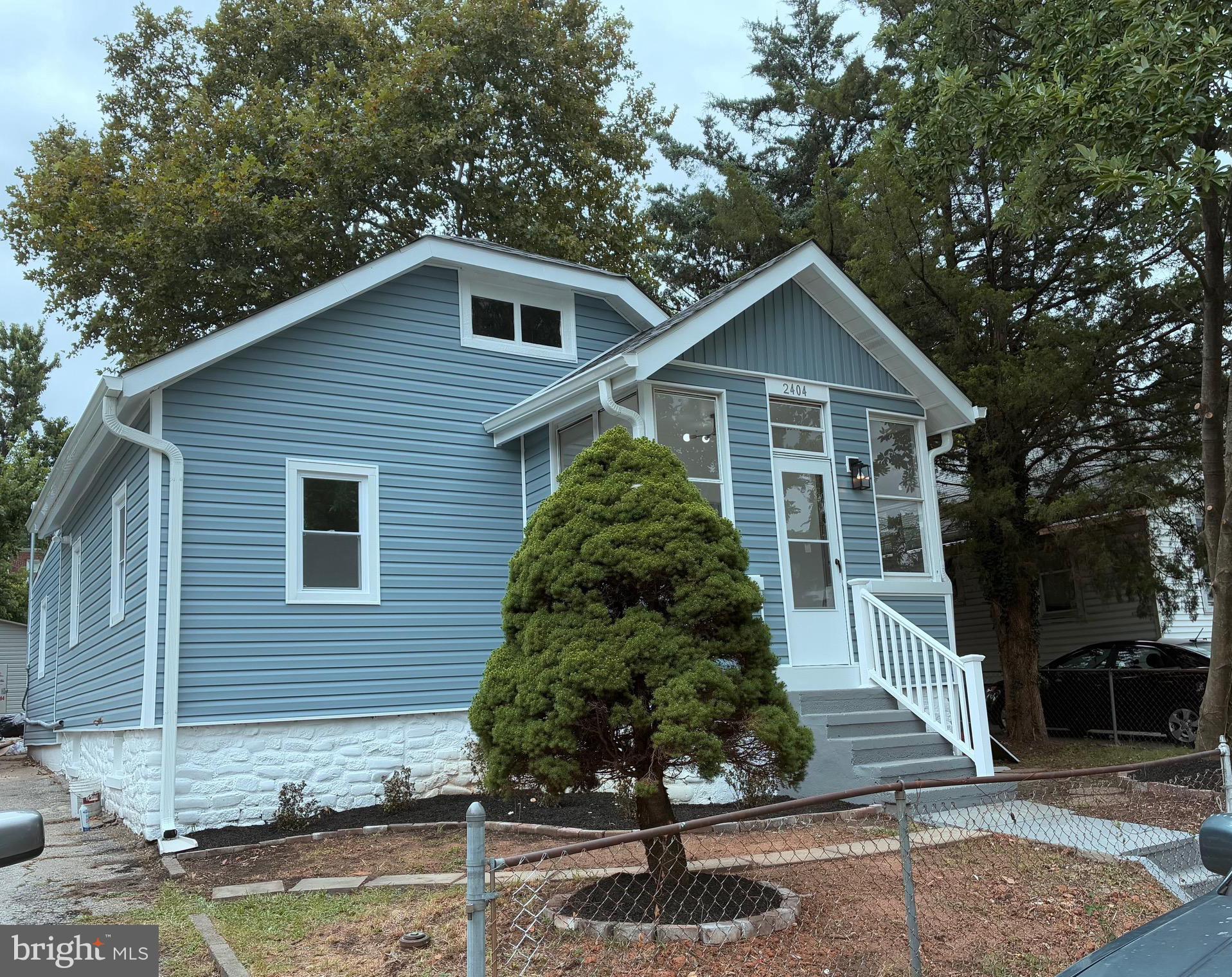 This stunning Detached property has undergone an amazing renovation from top to bottom.
Enjoy the peace of mind that comes with BRAND- NEW electrical * Plumbing & Mechanical systems * including a 200AMP panel and service line * All-new CPVC plumbing * Carrier HVAC for energy efficiency * New windows * Roofing * Siding * Gutters * Deck * Sump pump system * Quartz Countertops, kitchen cabinets & Stainless Steel Appliances * Luxury Vinyl flooring * Energy Saving Recess Lighting * Modern Bathrooms * Contemporary Fixtures & more. Truly move-in ready and designed for worry-free living (All permits have been pulled, and all inspections have been passed)
This beautifully renovated 2-level home offers close to 1,600 square feet of stylish and functional living space. With 4 bedrooms, 2 full baths. There’s room for everyone to spread out and enjoy.
The driveway provides ample space for multiple vehicles, making it convenient for you and your guests. Outdoor Living & Location Perks Step out from the kitchen to a new deck with tranquil views, perfect for relaxing or entertaining in your expansive nearly 0.20-acre yard. Enjoy garden space, privacy, and room to expand. This home offers it all!!
With a sense of community this single family is conveniently located near shopping centers, public transportation, Route 295, and I-95. Don't miss the opportunity to make this charming residence your own.
