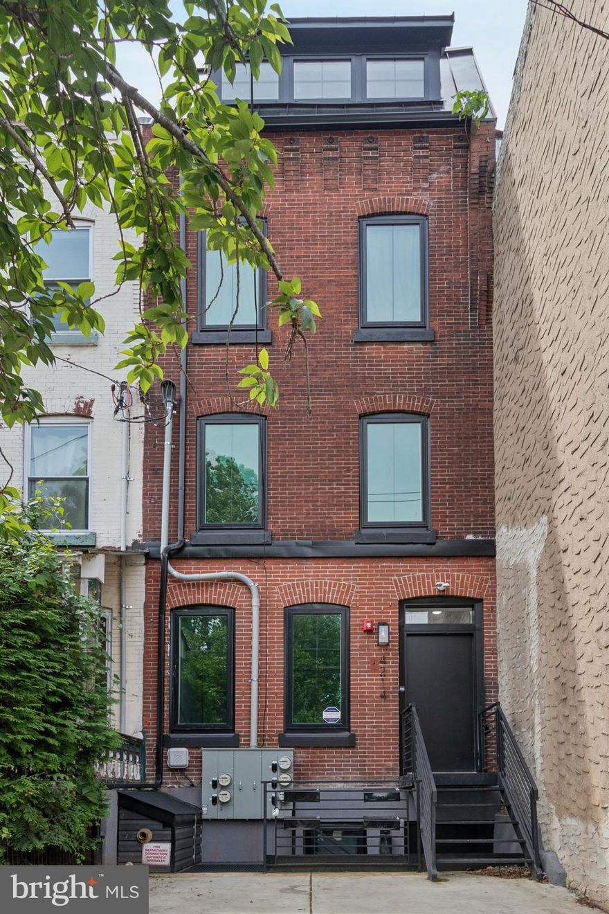 Outstanding investment opportunity in University City. This fully renovated four-unit building, completed in 2022/2023, offers a rare combination of modern finishes, strong rental appeal, and prime location near Drexel University and UPenn. The property features three spacious 2-bedroom, 2-bathroom apartments and one 3-bedroom, 2-bathroom apartment, each equipped with in-unit washer/dryer and contemporary design throughout. Unit 2 enjoys private access to a rear yard, Unit 3 includes its own balcony, and Unit 4 boasts a private roof deck with city views—unique amenities that maximize rental demand. With stylish kitchens, updated baths, and thoughtful layouts, the building has been meticulously maintained and designed to attract quality tenants. This is a turn-key, income-producing property in one of Philadelphia’s most desirable rental markets, ideal for both seasoned investors and those looking to expand their portfolio.  Inspect and make a serious offer!

Annual Rent Roll: $103,200
Annual Operating Expenses: $9,500