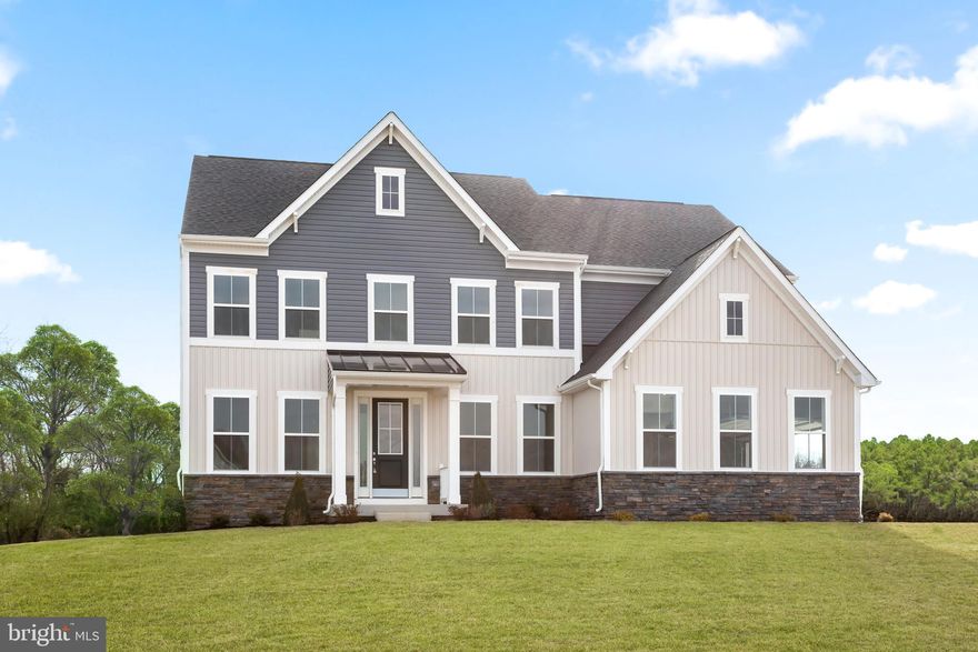 **OFFERING UP TO 25K IN CLOSING ASSISTANCE WITH USE OF PREFERRED LENDER AND TITLE.**
Available NOW, stunning home in a scenic country setting at the highly desired Stone Mill Estates on 2 acres! 4 bedroom/2.5 bath with two car side load garage. The Castlerock floor plan has been one of our most popular homes. It features a stunning two-story family room with stone to ceiling fireplace that acts as the major focal point of the room. Gourmet kitchen has tons of kitchen cabinet space, a pot filler, quartz countertops, and stainless steel appliances that is open to a large morning room with vaulted ceiling.
The primary bedroom is enormous as it also features a large sitting room which in turn adds to the already expansive walk-in closet that could be the size of another room. The primary bath has a large walk in Roman shower with modern frameless shower door. All bedrooms are spacious, and all have walk-in closets as well. The basement is unfinished with a 3 piece rough in to allow you to finish off the space in the future to meet your family’s needs whether it’s a man cave, home gym, play area, guest room or all of the above and still have room for storage as there is no lack of space. This is the last home available in Stone Mill Estates and is your last chances to purchase in this sought after community on 2 ACRES. *Photos may not be of actual home. Photos may be of similar home/floorplan if home is under construction or if this is a base price listing.