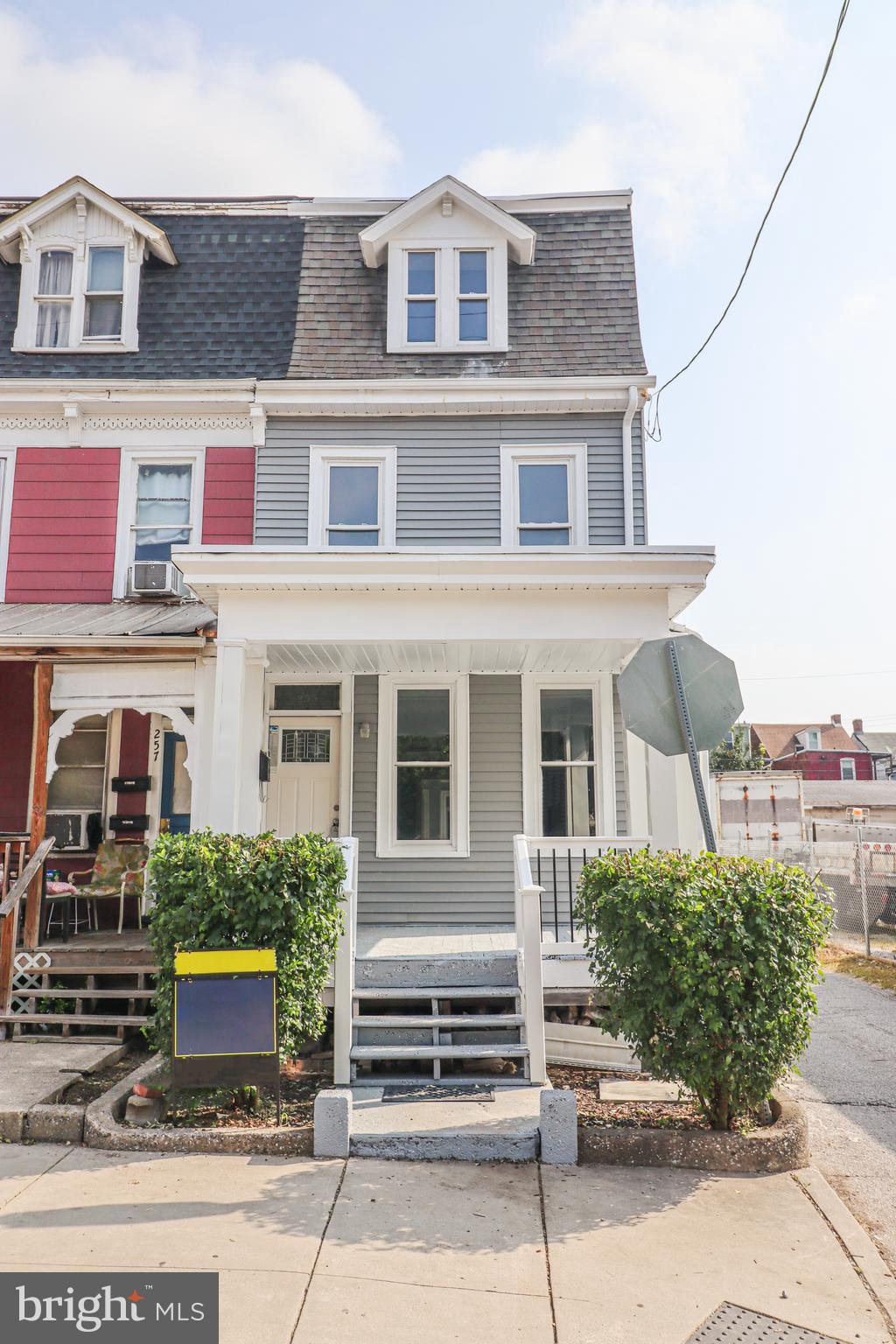 Totally renovated, new kitchen new full bathroom and renovated half bathroom with fresh paint. Space for 2 cars to park off street. With a porch, deck, and fully fenced backyard, this is a home you'll want to see!