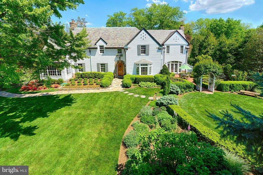 Gorgeous estate-like property w/ over half an acre!!! Grand & stunning home loaded w/ 1920's vintage charm & renovated throughout..Beautiful gardens..A history of Presidential dinners!  Elegant addition built 2007 includes spacious Family Rm & Master suite w/ balcony overlooking treetops...Beautiful views from every window!  Approx 5,500 sq ft...See Virtual Tour!  Owner is Listing Agent.