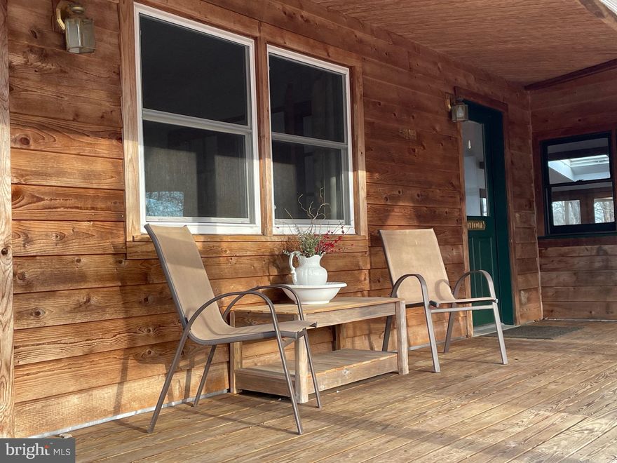 UNDER CONTRACT. OPEN HOUSE CANCELLED. Beautiful 300' flowing Covington River frontage to enjoy on your 17+ acre property, plus 180 degree winter mountain views (possible to clear trees for year round views)!! This is just the beginning of this special, private cabin in the sophisticated woods of Washington, VA on a cul-de-sac. Enjoy the outdoors on your own property with 8 acres of pasture (bring your horses), 3/4 acre fenced for pets, and meander the remaining 9 acres through the woods down to your beautiful river spot.  (See attached video). Plus a Writer's Studio with electric for those alone moments! UPDATES: 2024- Exterior of the house pressure washed. Kitchen and bathroom updated in the past 3 years, 2018 - (Deck replace, new well pump, new water treatment system, new pressure tank). Septic redone in 2015. 3 year-old shed for storage. Located between the lively towns of Washington, VA and Sperryville, for fabulous eateries, wineries, breweries, galleries, theatre, and the Shenandoah National Park. There is always something happening in Rappahannock. What more could you desire!!!