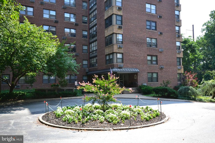 Here is the opportunity you have been waiting for: a bright one bedroom condo with a good flowing floor plan. Enter Wildman from the secure Lobby and Attractive Reception Area. On the 2nd Floor close to the elevator, you will find this unit with a delightful view of the nicely landscaped Courtyard Entrance to the complex. Freshly painted with Newer Floors, this move-in ready condo has a Super New Kitchen with Quartz counters, SS appliances etc., and a large Breakfast Bar! The handsome New Bathroom is highlighted by a custom Stall Shower and Recessed Lighting. Included in the monthly fee is Gas and Water, the use of the Swimming Pool, Exercise Room, Club Meeting Room and there are even individual Garden Plots available. There is a day lit Laundry Room on the lower level. Parking surrounds the buildings. Just 1 Block to shopping and the Train and Library. Lansdowne has a great Open Air Farmer's Market and an Active Arts and Music Community. Excellent Symphony Orchestra, Fabulous Folk Club etc. Jump in, smile and make this one your own! 4 months condo fee due at settlement for capital contribution fee.