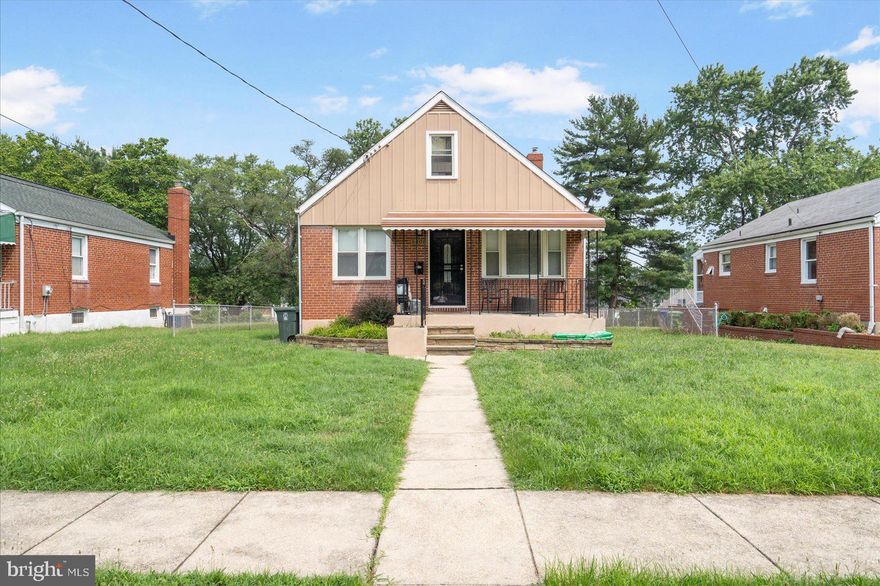 BUYER FINANCING FELL THROUGH!! SELLER WILL GIVE CREDIT FOR FLOOR!! Adorable, beautifully maintained 3BR/3BA Cape Cod located in the quiet neighborhood of _____.  A lush green lawn welcomes you as you make your way to the covered front porch of your forever home. Step inside a bright and airy interior featuring hardwood-look tile floors, crown moldings, and a soft color palette.  The main floor features a spacious living room beaming with natural light, an eat-in kitchen, and two sizable bedrooms with a beautifully tiled full bath.  The kitchen features a tray ceiling with recessed lighting, plenty of cabinets, stainless steel appliances, granite countertops with a complimenting backsplash, and plenty of room for a dining table. The second floor is for the homeowner, a private suite featuring a large bedroom with a wood plank accent wall, and a private bath boasting a large jetted-soaking tub and beautifully tiled walk-in shower.  The lower level is finished offering additional living space with a large family room, a full bath with walk-in shower, laundry, storage, and a walk-out to the semi-fenced yard.  From the kitchen, step outside to a yard filled with an abundance of green space and filled with tons of possibilities. This home is move-in ready and has so much to offer new homeowners including two new security doors, a newer HVAC (3yrs) , recessed lighting, and much more.  Imagine all this and in close proximity to shopping, restaurants, and commuter routes.  ***SELLER WILL BE HOME TO LET YOU IN****