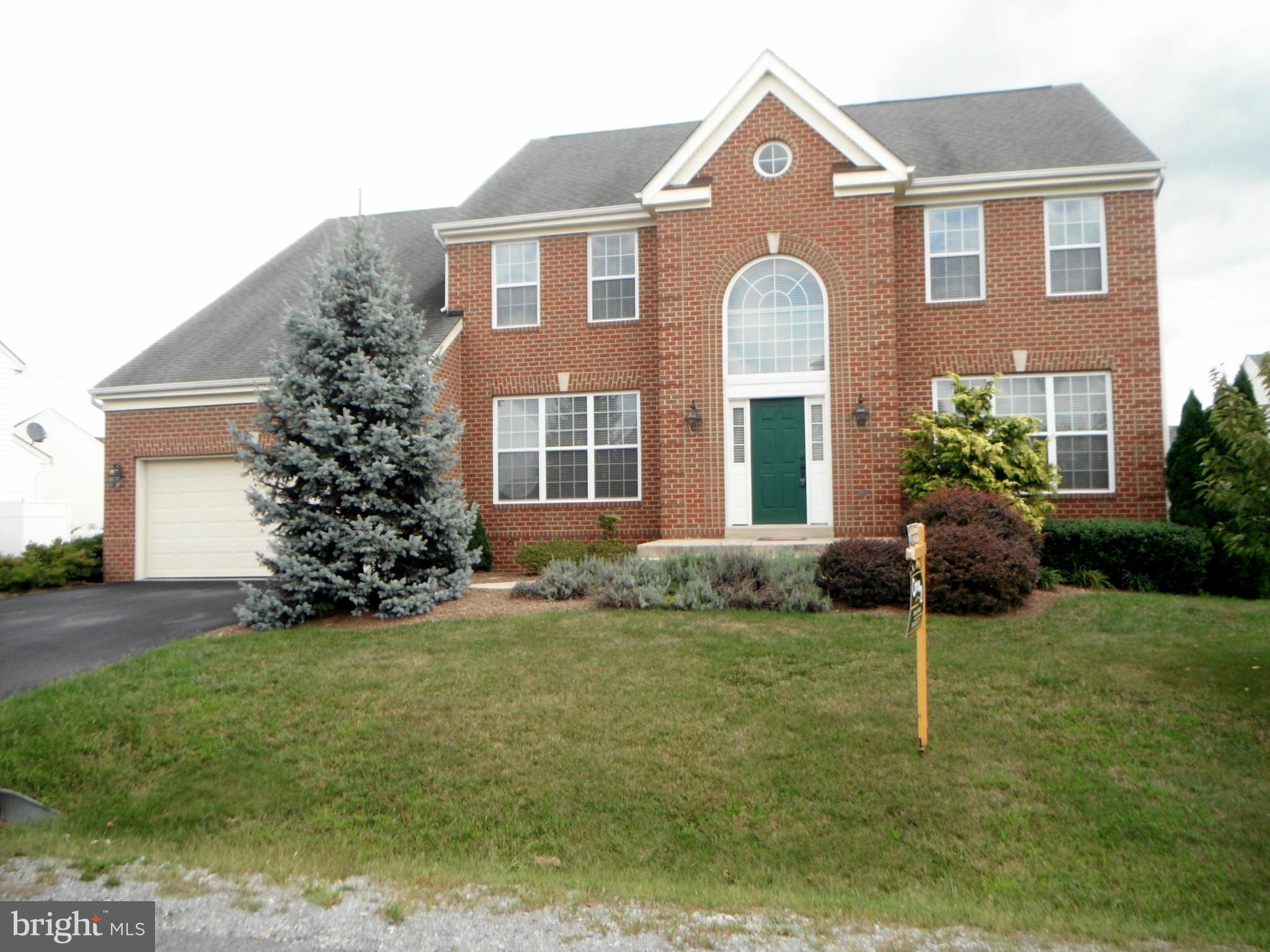 Impressive home with Spacious rooms including master suite with sitting area & luxury bath complimented with massive walk in closet. Entertainers delight with separate dining and living rooms enhanced with large kitchen, family room & gas fireplace. Basement includes full bath, bedroom, office, storage & spacious rec. space! Spring Mills Schools, shopping and more amenities coming to the area!