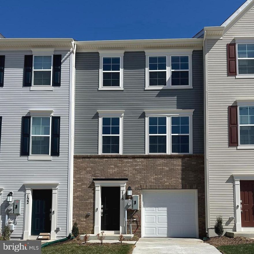 Brand new! Step into this spacious townhome featuring a finished recreation room with a convenient half bath on the entry level — ideal for a home office, workout space, or an additional living area. The main level showcases 9-foot ceilings and modern plank flooring, creating an open and inviting atmosphere. Upstairs, you'll find three bedrooms, two full baths, and a GE washer and dryer conveniently located on the bedroom level, making laundry a breeze. The second floor boasts a multifunctional rear kitchen, a bright great room, a dining area, and a half bath. The kitchen is equipped with GE stainless steel appliances, exterior ventilation, granite countertops, and Barnett Duraform cabinets. Step outside to relax or entertain on the 10' x 18' deck. This home also includes a one-car garage, a Ring Doorbell, and keyless entry for easy and secure access. As a resident, you'll enjoy future amenities like a swimming pool with a bathhouse, green spaces, and a tot lot. Located just moments from shopping, dining, recreation, and the beautiful, historic Shenandoah Valley, this home offers the perfect blend of comfort and convenience. Ready to make the Lancaster townhome your next home? Schedule a tour today. Tawny Zuniga 830-279-9551