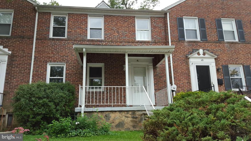 Beautiful Catonsville town home! Located near the end of a beautiful tree lined street. Gleaming hardwood floors invite you inside the large living room and separate dining room. The kitchen is updated & there is an added on breakfast room / sunroof for table space. The lower level is finished in the front half and washer and utilities in the rear with a door to the back yard.