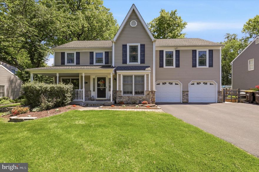 Presenting 123 Runnymede Drive in Lansdale. A 5 Bedroom Colonial home delivering over 4,000 Square Feet of finished space, including an epic Family Room, in North Penn's award-winning  School District. Arriving at 123 Runnymede, you will immediately notice that peaceful, suburban feeling. As you walk through the front door, you find yourself in the middle with the Front Porch to one side and the over-sized 2 car Garage to the other. Inside the home, there is a Study to your right and the Living Room to your left, providing quiet spaces to escape and do work or relax. Heading further down the hall into the heart of the home, the Dining Room is to your left and the huge Kitchen, full of high end Countertop spaces, an abundance of Cabinets, Stainless Steel Appliances and interior access to the Garage, is to your right. Behind this area is the enormous and indeed incredible Family Room, complete with Skylights that automatically close during rain, a Fireplace, a hidden Nook perfect for kids to do homework or a Home Office and access to the Powder Room. Around the corner you will find the former Laundry room which now delivers a second Fridge and Storage Room and the rear door which leads to the lovely and large Rear Yard, boasting tons of grassy space and a Patio area perfect for entertaining. Heading upstairs and you won't believe how much space there is. The Primary Suite, complete with Bedroom, Bathroom and Walk-In-Closet is immediately to your left. The hallway provides access to the Laundry area and 4 (yes FOUR) more Bedrooms, as well as another Full Bathroom. One of the Bedrooms is massive and has a wall that allows it to have 2 unique and separate areas. The Basement provides a ton of more finished space, as well as unfinished Storage space. 123 Runnymede is the suburban dream home you have been waiting for! Located walking distance to Spring Valley Park and delivering easy access to Lions Pride Park, 309, 202, all the stores of Montgomeryville and all the restaurants and scenic beauty of places such as Doylestown and the rest of Bucks County just to your North, this is an amazing place to live! Easy to show, book your appointment today!