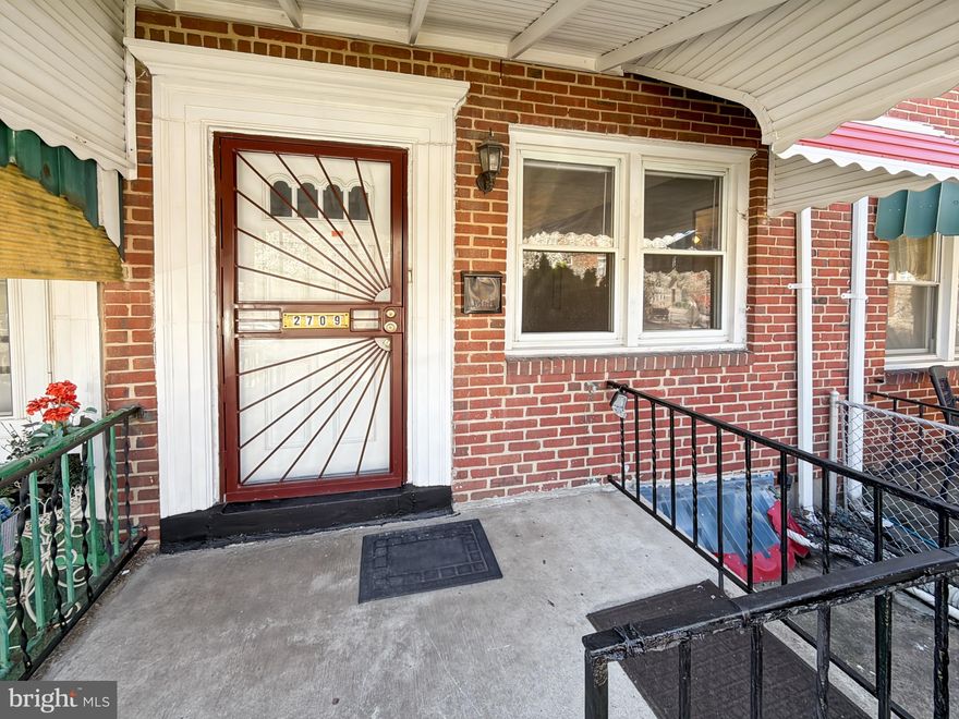 Welcome to 2709 E Hoffman St — a solid opportunity in the heart of Baltimore! This 2-bedroom, 1.5-bath home offers a great blend of value and potential, perfect for first-time buyers looking to build equity or investors seeking a strong addition to their portfolio.
Step inside to find beautifully resurfaced hardwood floors that add warmth and character throughout. The layout is functional and inviting, with ample natural light and comfortable living space. A brand new water heater provides peace of mind and added efficiency for the next owner.

Whether you're looking to move right in, rent it out, or add your personal touches, this property checks all the boxes. Well-positioned with easy access to public transportation, nearby shopping, and everyday conveniences. Located just minutes from downtown Baltimore, Johns Hopkins, and local parks, offering strong connectivity for commuters and residents alike.

Please note: Some photos have been virtually staged for illustrative purposes. Furniture and décor shown are digitally added.

Don’t miss your chance to own an affordable home with strong upside in Baltimore!