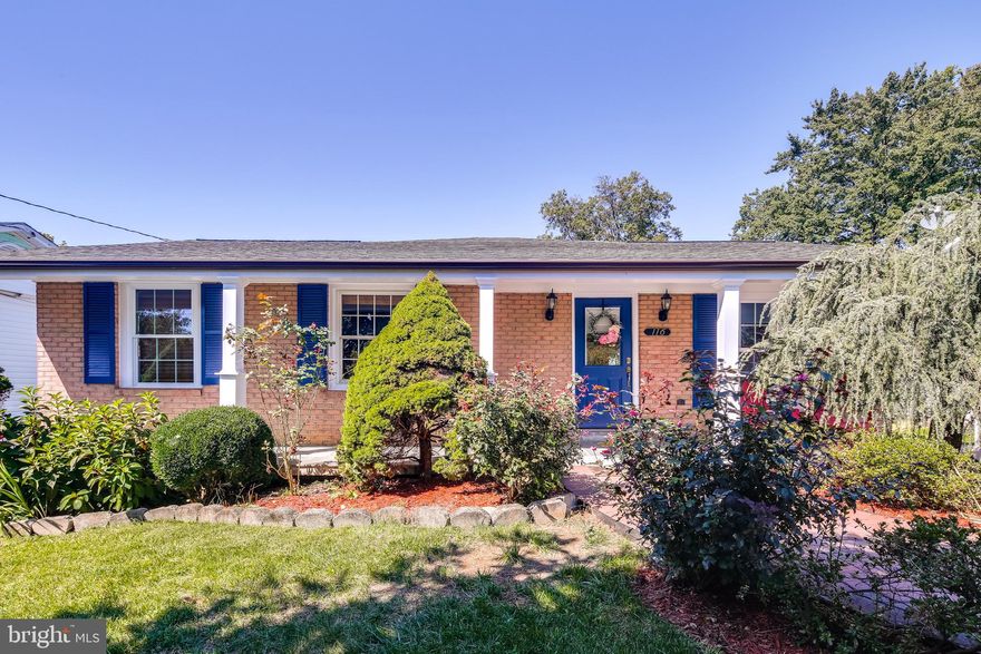 This beautiful ranch has absolutely stunning landscaping, covered porch and huge covered patio in the backyard for entertaining.  Many recent updates and upgrades including paver driveway, architectural shingles roof, hardi plank siding, gutter system, newer windows and sliding doors, updated kitchen and updated bathrooms with beautiful showers.  The addition of a huge covered patio in the fenced backyard with beautifully designed custom columns, recessed lights and a ceiling fan overlooking large fenced flat yard, play equipment and gardening area.  This home features hardwood floors, two bedrooms and two remodeled full bathrooms on the main level.  Kitchen has updated cabinets, granite countertops and stainless appliances, Dining room with direct access to covered patio.  Basement has family room, two additional bedrooms, one full bathroom, large finished storage room/den and laundry room.  Fresh paint throughout.  Great locations and quiet neighborhood.  No HOA.  Selling As-Is.