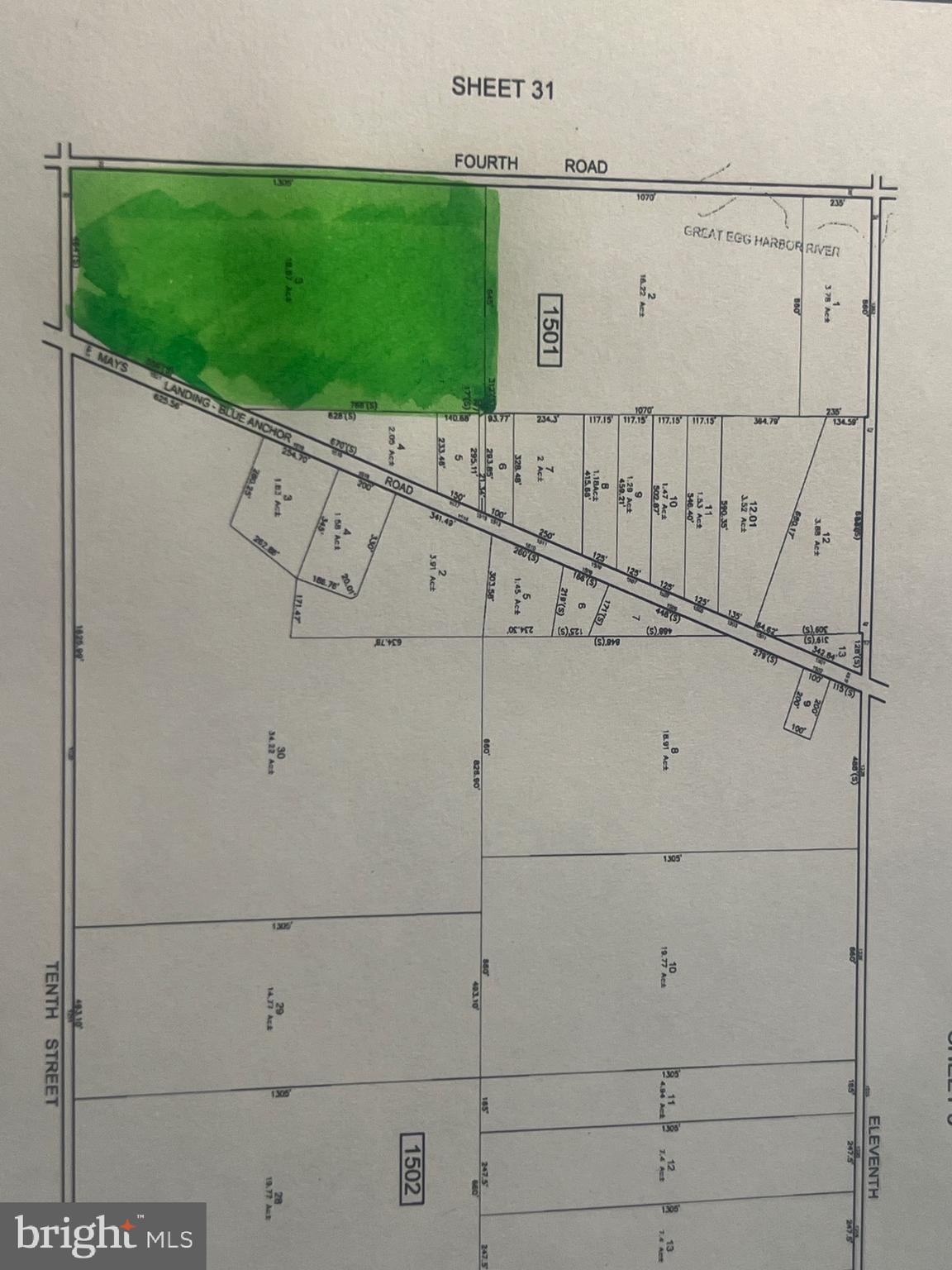 1521 MAYS LANDING ROAD