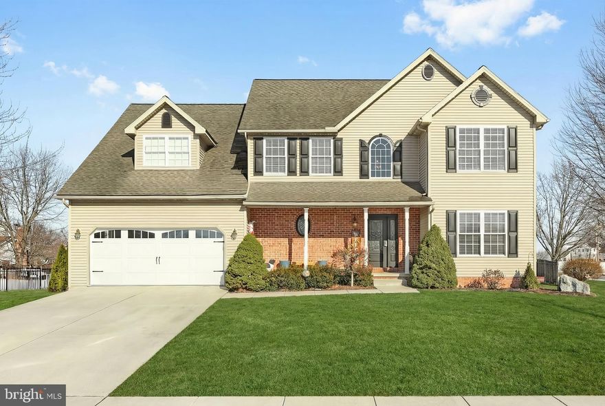 Welcome to your dream home in the heart of Littlestown, PA! This stunning 5-bedroom, 3.5-bath residence offers a perfect blend of modern elegance and comfortable living on four finished levels. As you step inside, you'll be captivated by the spacious open floorplan, seamlessly connecting the living spaces while allowing for distinct areas like the separate dining room and living room ideal for hosting gatherings. Enjoy the Beautiful kitchen featuring new stainless steel appliances. Check out the cozy family room with gas fireplace.
Upstairs you will find 4 generously sized bedrooms and 2 gorgeous updated bathrooms.  The owners suite is AMAZING! Plenty of space for all of your needs including huge walk-in closets and updated owners bath with walk-in ceramic tile shower and soaking tub.
Check out the 4th floor bonus room! This finished space is HUGE! Great space for hobby room, fitness room, home office....so many possibilities.
Travel downstairs to find a 5th bedroom and a full bath. The beautifully finished basement provides versatile space — perfect for a home theater, fitness area, or playroom.  Situated on a desirable corner lot with a fenced yard, this property ensures privacy and ample outdoor entertaining opportunities on its expansive deck.
For those needing storage or parking solutions, the attached two-car garage delivers both convenience and security. Whether you're enjoying family time in your lush backyard oasis or unwinding in one of the generously sized bedrooms, this house promises unparalleled comfort.
Located within close proximity to local amenities and schools, it's not just a home; it’s a lifestyle waiting for you to embrace. Don’t miss out on making this exquisite Littlestown estate your forever home!