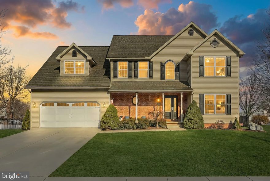 Welcome to your dream home in the heart of Littlestown, PA! This stunning 5-bedroom, 3.5-bath residence offers a perfect blend of modern elegance and comfortable living on four finished levels. As you step inside, you'll be captivated by the spacious open floorplan, seamlessly connecting the living spaces while allowing for distinct areas like the separate dining room and living room ideal for hosting gatherings. Enjoy the Beautiful kitchen featuring new stainless steel appliances. Check out the cozy family room with gas fireplace.
Upstairs you will find 4 generously sized bedrooms and 2 gorgeous updated bathrooms.  The owners suite is AMAZING! Plenty of space for all of your needs including huge walk-in closets and updated owners bath with walk-in ceramic tile shower and soaking tub.
Check out the 4th floor bonus room! This finished space is HUGE! Great space for hobby room, fitness room, home office....so many possibilities.
Travel downstairs to find a 5th bedroom and a full bath. The beautifully finished basement provides versatile space — perfect for a home theater, fitness area, or playroom.  Situated on a desirable corner lot with a fenced yard, this property ensures privacy and ample outdoor entertaining opportunities on its expansive deck.
For those needing storage or parking solutions, the attached two-car garage delivers both convenience and security. Whether you're enjoying family time in your lush backyard oasis or unwinding in one of the generously sized bedrooms, this house promises unparalleled comfort.
Located within close proximity to local amenities and schools, it's not just a home; it’s a lifestyle waiting for you to embrace. Don’t miss out on making this exquisite Littlestown estate your forever home!