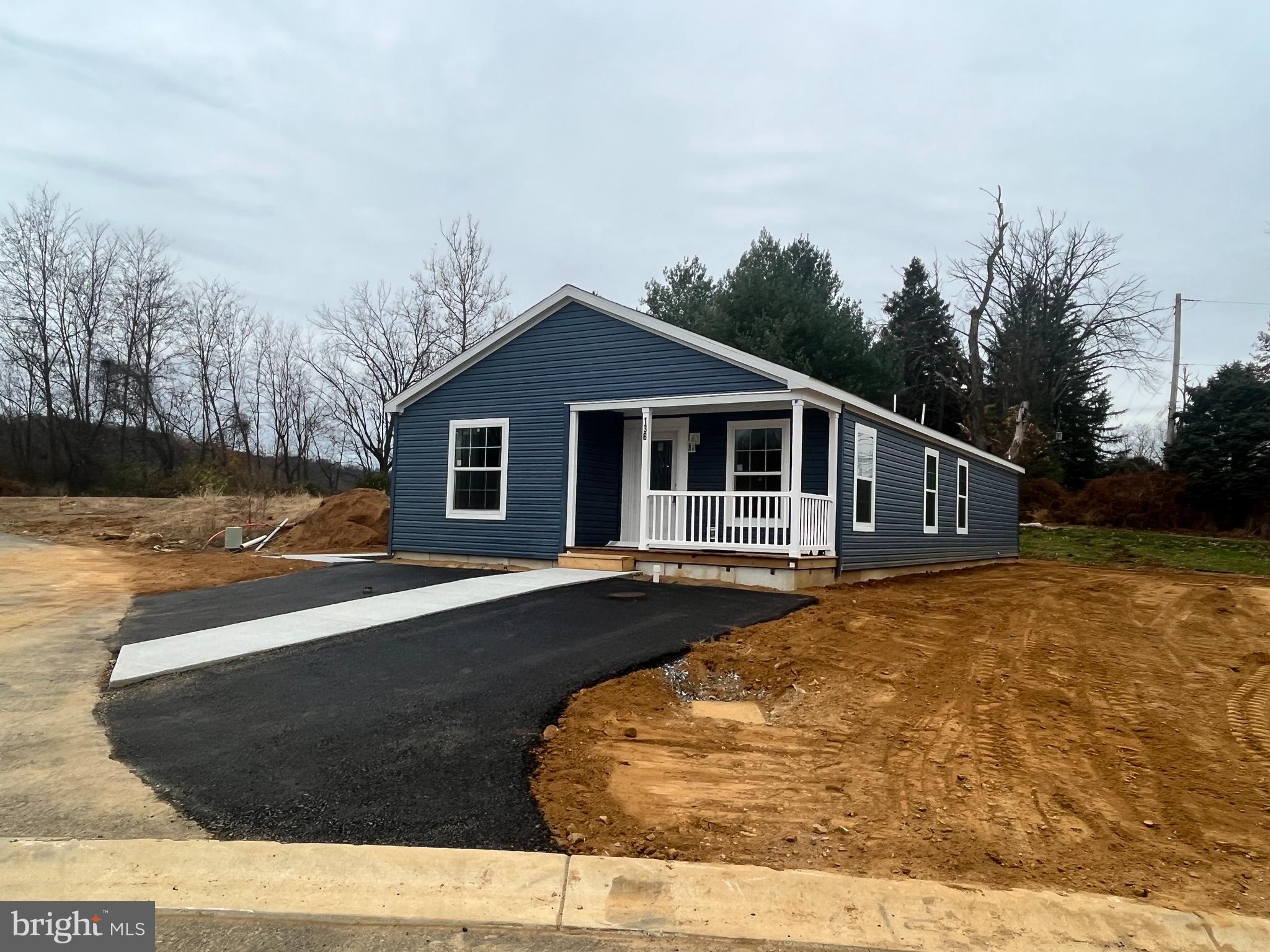 Brand new construction in new 55+ community. This 3 bed, 2 bath home offers a spacious kitchen with many upgrades including oversized island, tile backslash, recessed lighting and upgraded appliances that open to the spacious living room for that open concept appeal. Granite countertops, upgraded appliances and much more. Room for a three season screened porch.