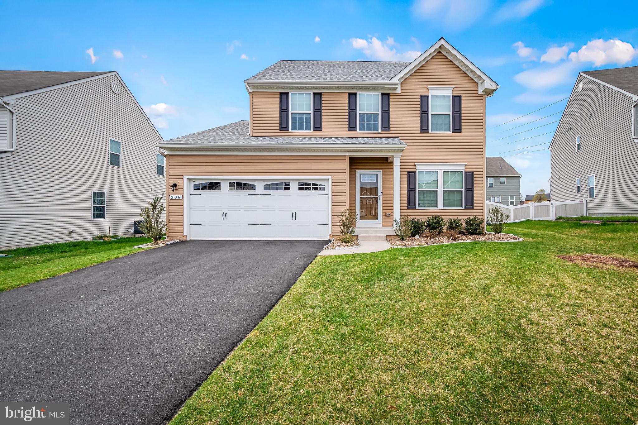 Nestled on a quiet cul-de-sac in the desirable Middle River neighborhood of Hawkins Manor, this beautifully maintained 3-bedroom, 3.5-bath colonial is ready to welcome you home. From its thoughtful updates to its spacious layout, every detail has been carefully cared for, offering both comfort and style.
Step inside to find engineered hardwood flooring throughout, adding warmth and elegance to the home. The formal living room provides a welcoming space for guests, while the expansive family room flows seamlessly into the large kitchen, featuring rich dark wood cabinetry, granite countertops, and 42" cabinets—perfect for entertaining and everyday living. A bright breakfast room, first-floor laundry, and a convenient half bath complete the main level.
Upstairs, the primary suite is a true retreat with a custom closet system and a spa-like bath. Two additional bedrooms share a well-appointed hall bath, and an open loft area offers flexible space for a home office, workout area, or reading nook.
The partially finished lower level includes a full bath, a generous storage area, and the potential for a fourth bedroom with an approved egress window—perfect for guests or additional living space.
Outside, you'll find a vinyl privacy fence, a custom shed, and a custom garage screen door, allowing for fresh air while maintaining comfort. The underground sprinkler system keeps the yard lush and green, while the new architectural roof ensures long-term durability.
Additional highlights include a tankless water heater, a two-car garage, and easy access to I-95 and major highways, making commuting a breeze.
This home is a rare find—move-in ready and lovingly maintained. Don't miss the opportunity to make it yours!