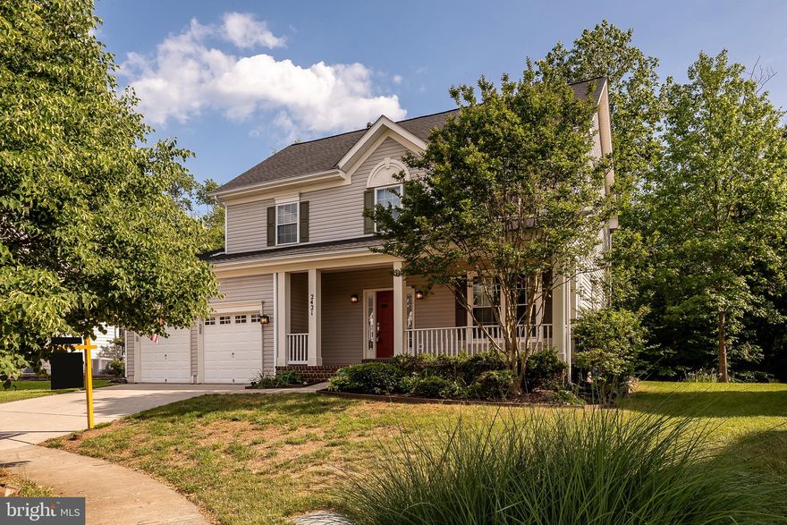 Serene setting on Cul De Sac with picturesque Pond Views enjoyed from your Back Deck. This home features a newly redone master bathroom with imported Italian Marble, Claw Tub, Dual vanity, and Large Shower.  Other features include Custom Walk-in Closet, Hardwood Floors thru-out the main and upper level, Large Covered Front Porch, 3 Level Stone & Brick Patio, Partially Finished  Basement includes Great room, Large Storage area, and workshop/gym. Conveniently located near Waugh Chapel Town Center, Rte 3 & 97. Crofton High School District! Pool table and bar are negotiable.