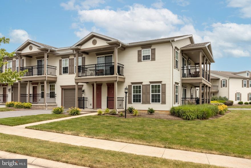 Be the Pride of the Lions with this nicely appointed Homecoming Ridge townhome. This desirable end-unit combines all the conveniences of one-floor living and a low-maintenance lifestyle. Enjoy the view from the expansive 24x6 covered side porch. Walk the paved trails to the community center and pool. This turnkey property just need plates and silverware to be game-day ready! Lowest HOA fee in the neighborhood which includes clubhouse, pool, fitness center, water, sewer, trash, cable, lawn maintenance, snow removal, insurance and exterior building maintenance. Located close to PSU campus, premiere shopping and restaurants. This PSU home away from home will make you proud!