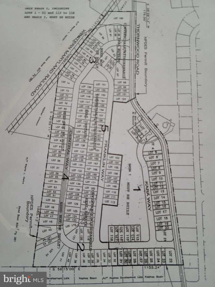 Real Estate Development Opportunity.  77 Townhouse Lots and 1 Single Family Lot.  Preliminary Plan Approved.   Approx. 13 acres.  Tax Amount on entire Farm $866.96.  Listing Agent has Financial Interest.